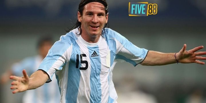 1. Lionel Messi (Argentina - Olympic 2008)